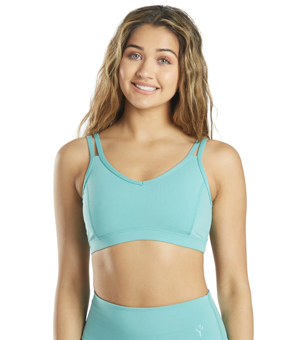 Ephemeral Cyan Top