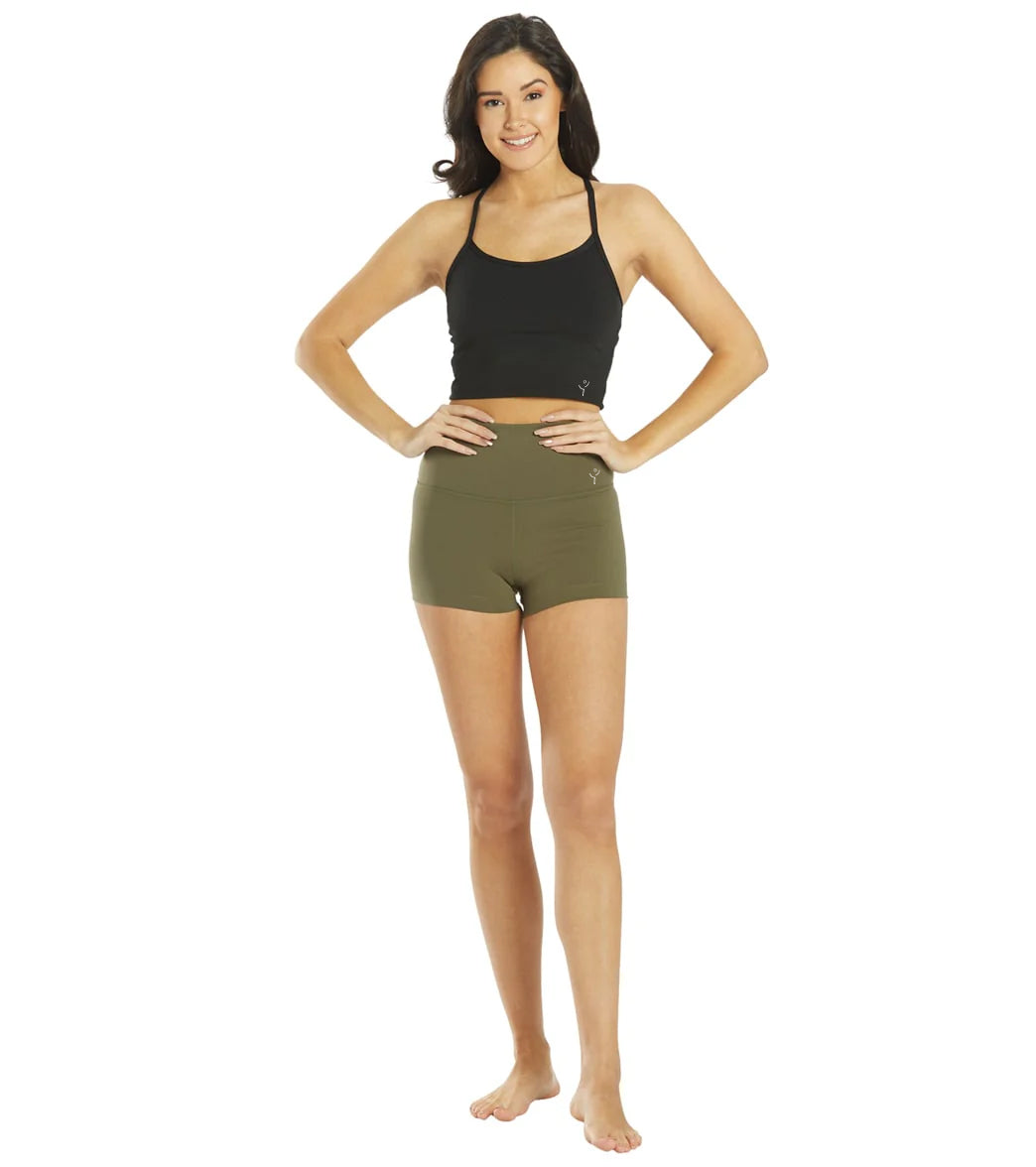 Glitzara Olive Shorts