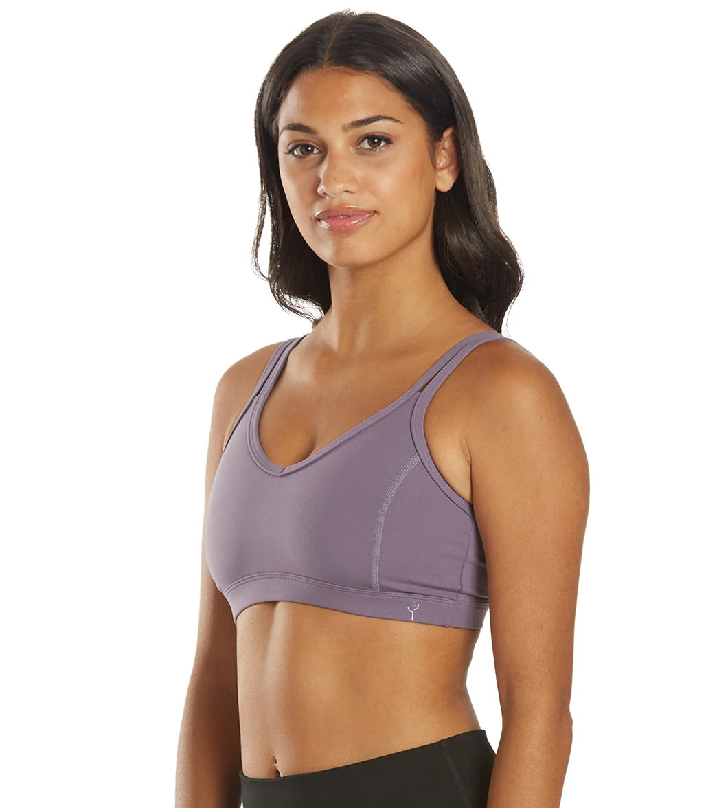 Silhouette Lavender Top
