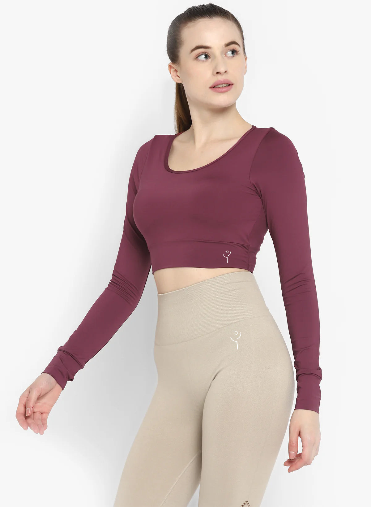 Arboretum Maroon Top