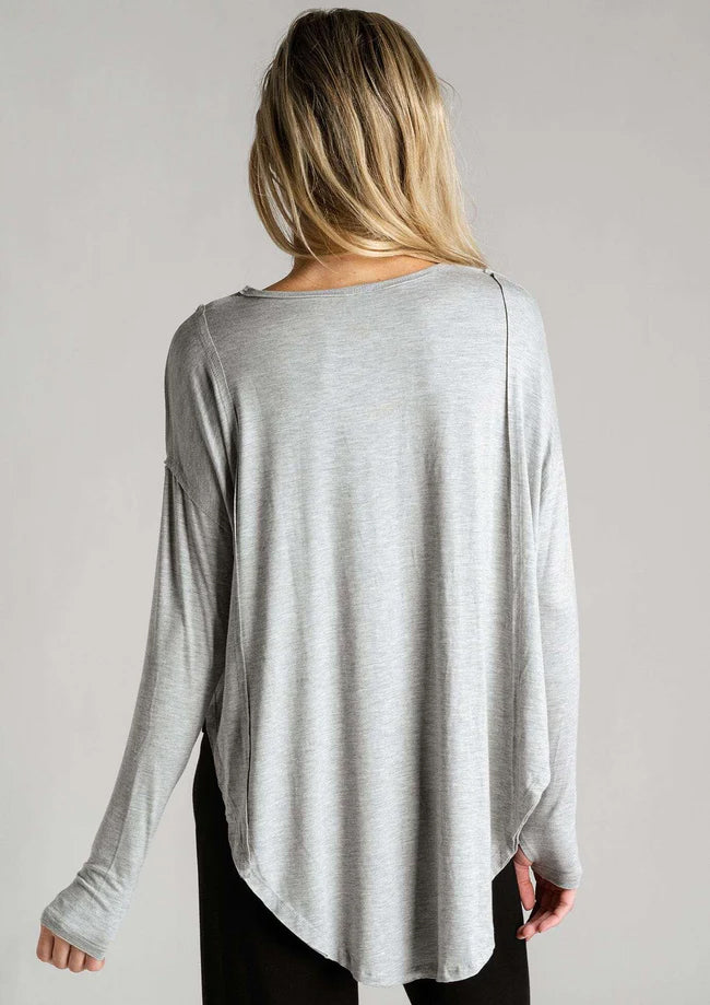 Haven Light Grey Top