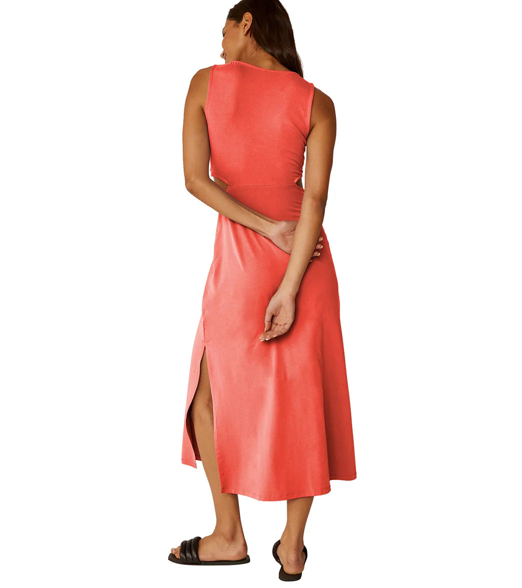 Ephemeral Orange Dress
