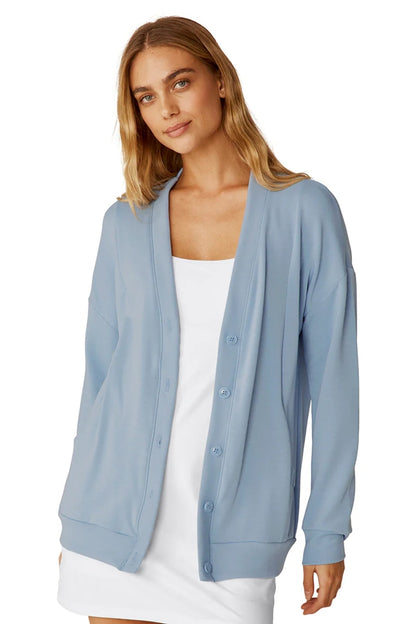 Luminous Hazy Sky Cardigan