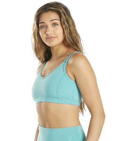 Ephemeral Cyan Top