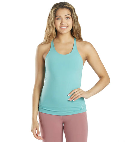 Nebula Cyan Top