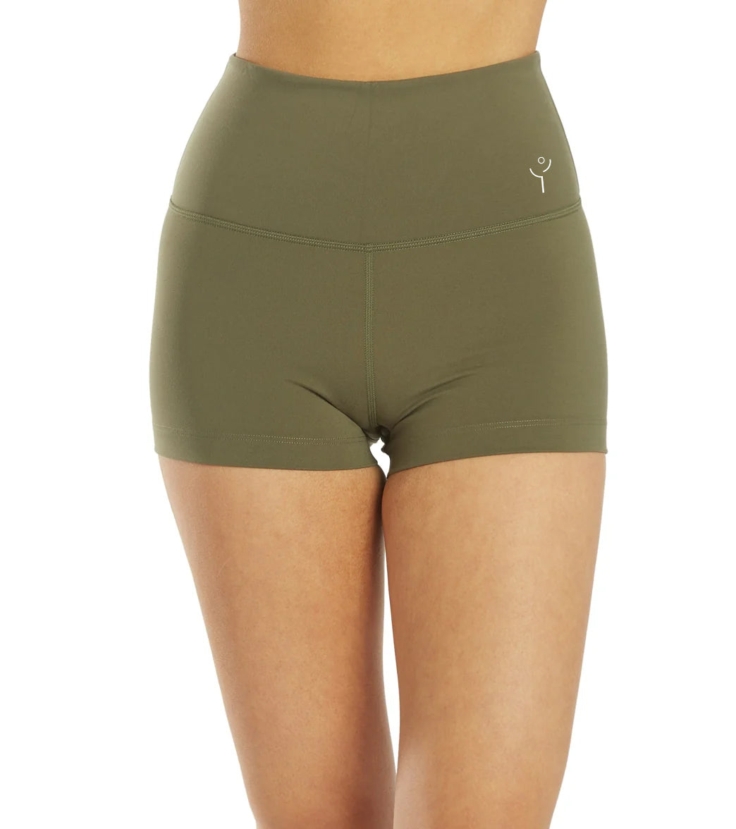 Glitzara Olive Shorts