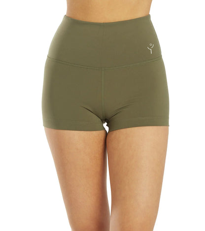 Glitzara Olive Shorts