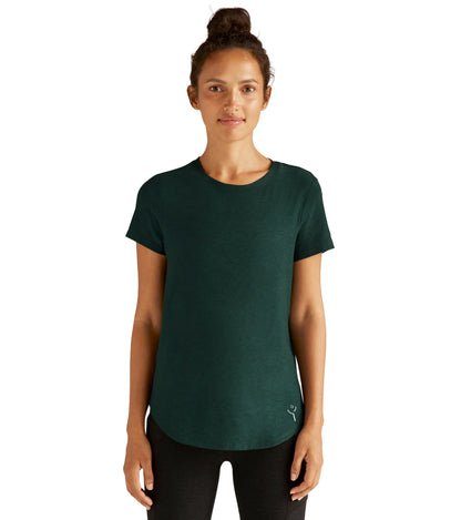 Mystiqua Forest Green Top