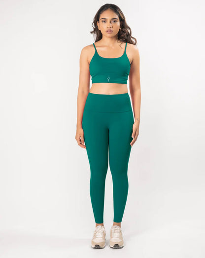 Edgy Teal Green Top