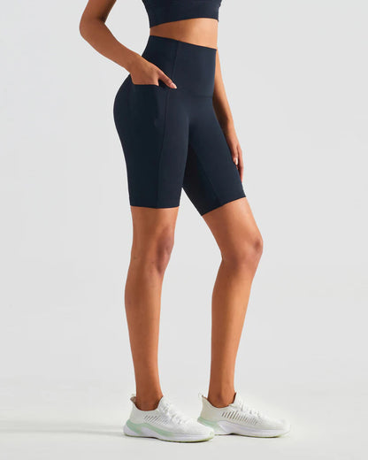 Realm Black Shorts
