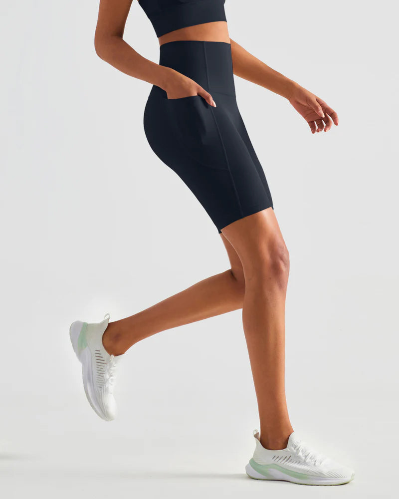 Realm Black Shorts