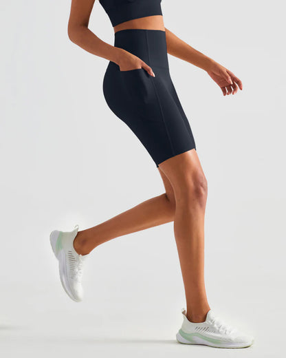 Realm Black Shorts