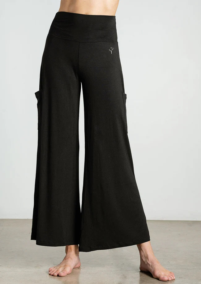 Oceanscape Black Pant