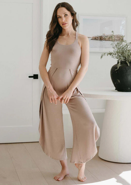 Tranquil Beige Jumpsuit