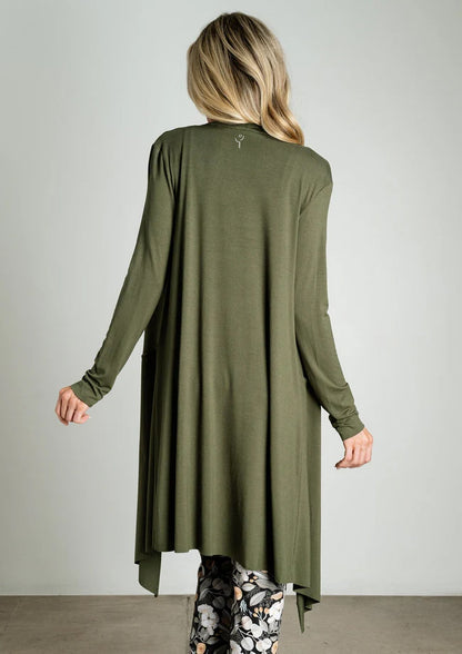 Bounty Olive Cardigan