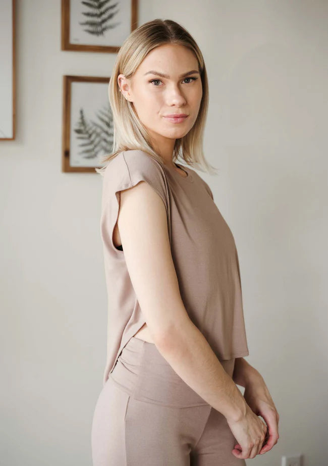 Charm Beige Top