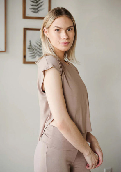 Charm Beige Top