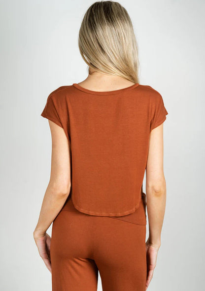 Realm Rusty Orange Top