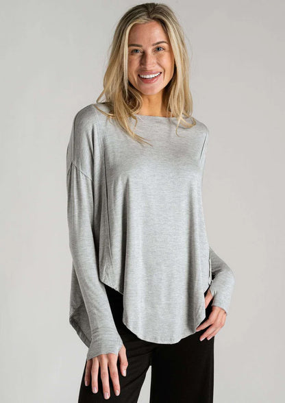 Haven Light Grey Top